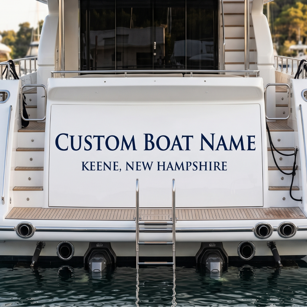 Custom Text Decal