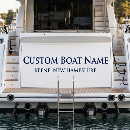 Custom Text Decal