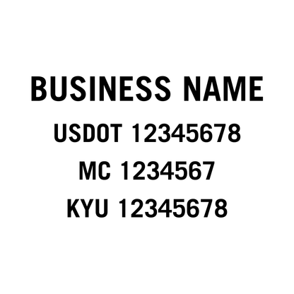 DOT Stickers