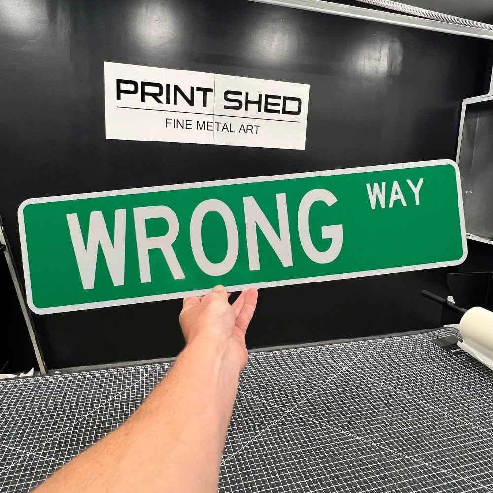 Custom Street Sign - 24x6 in.