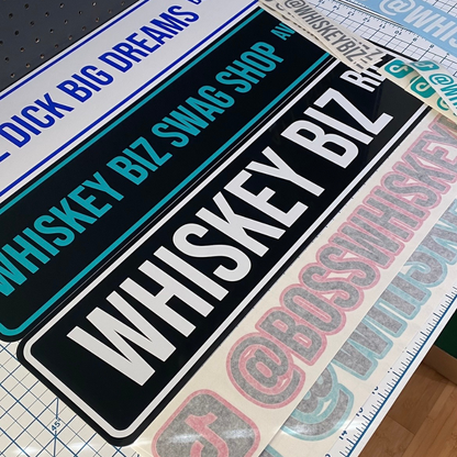 Custom Street Sign - 24x6 in.
